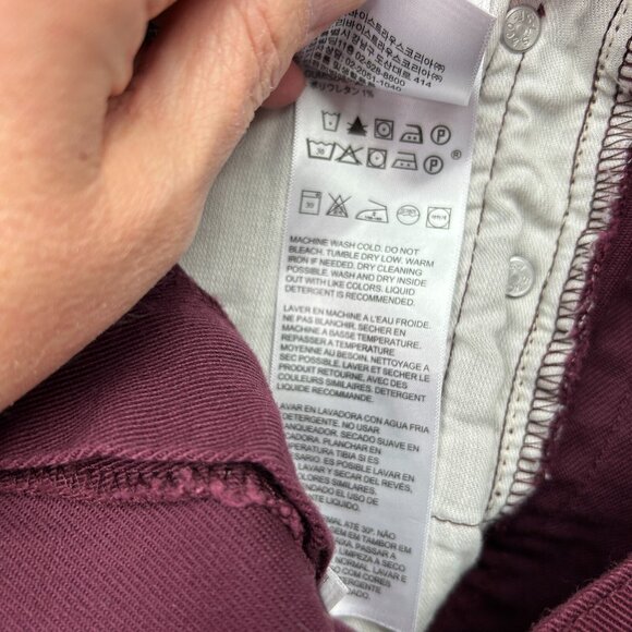 Levi's Slim Fit Jeans in Deep Burgundy - Picture 7 of 14